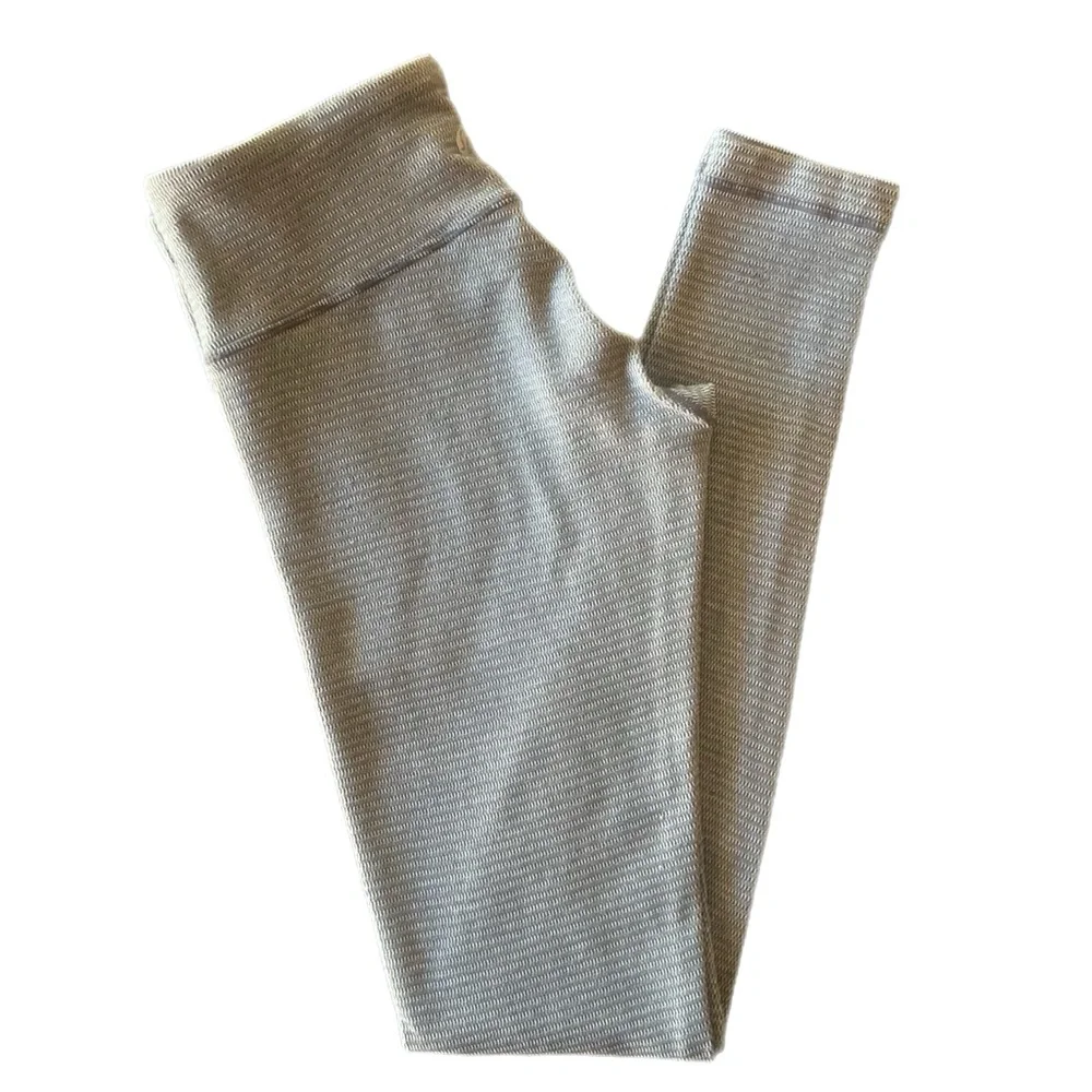 Lululemon Wunder Under Pant *Reversible Grey & White - Picture 11 of 13